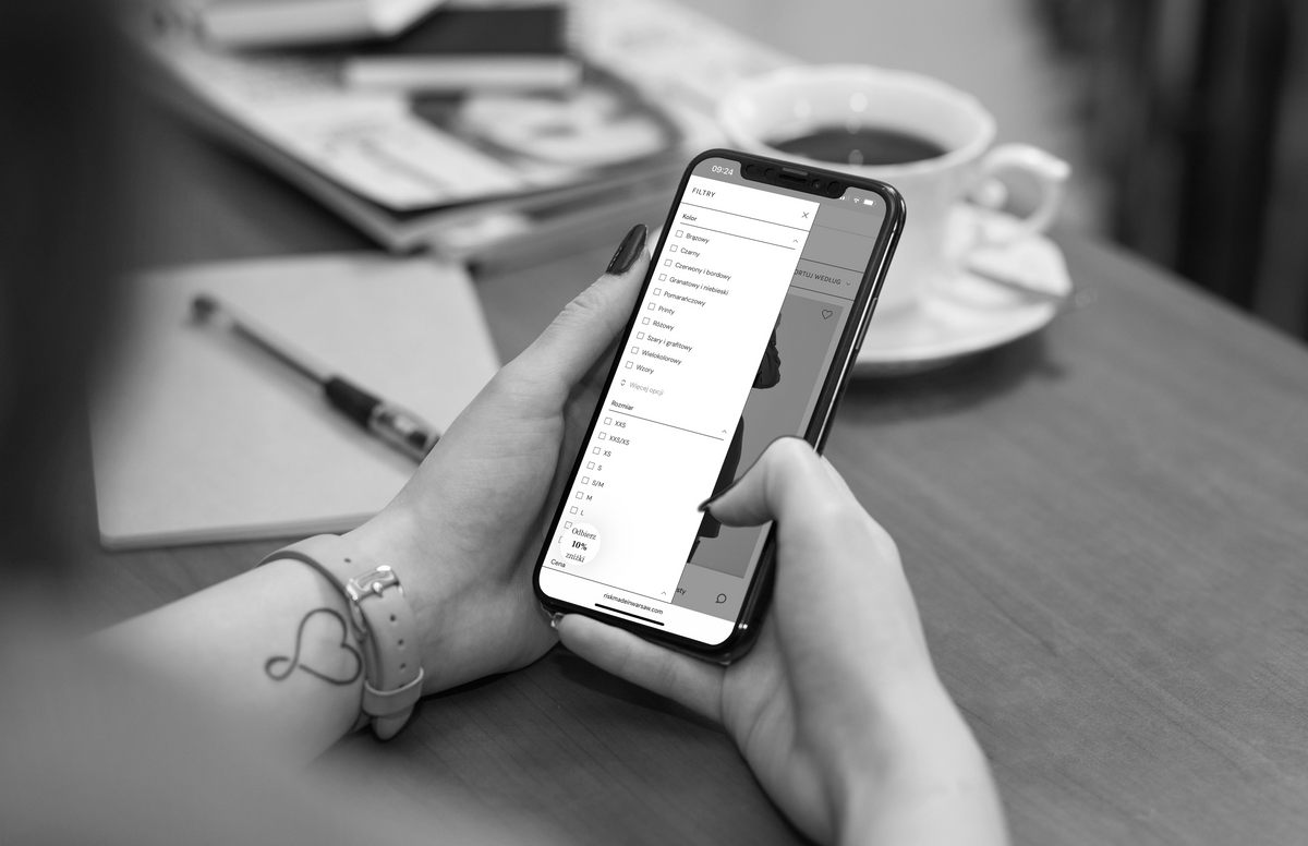 Filtry Shopify